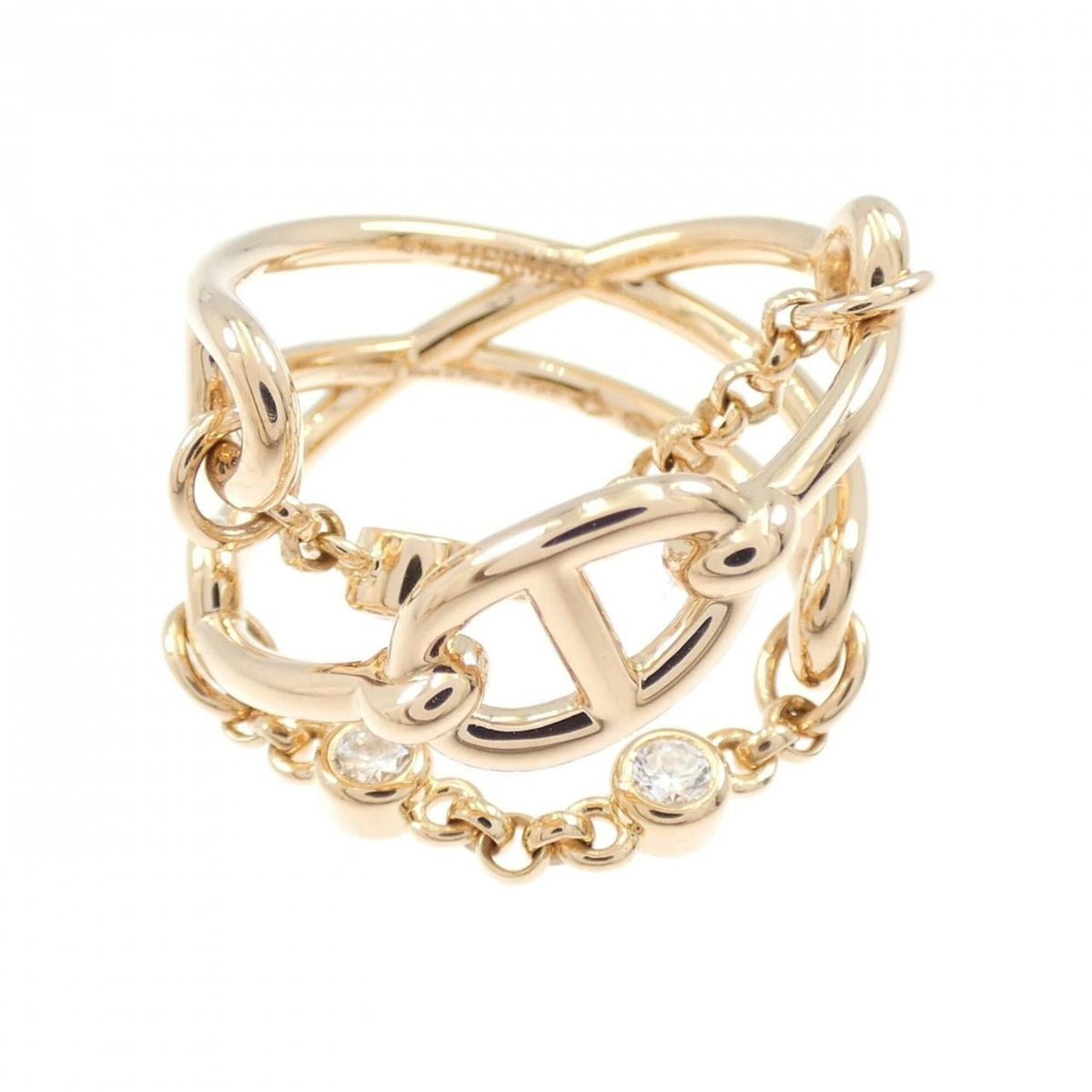 Chaine d'Ancre Ring 18K Rose Gold