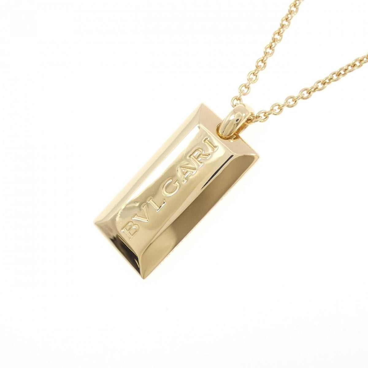 Ingot Ginza Opening Limited Edition Pendant Necklace 18K Yellow Gold
