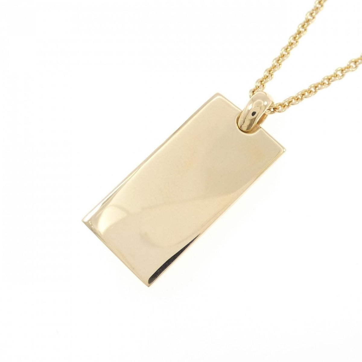 Ingot Ginza Opening Limited Edition Pendant Necklace 18K Yellow Gold