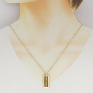 Bvlgari Ingot Ginza Opening Limited Edition Pendant Necklace 18K Yellow Gold - view 6