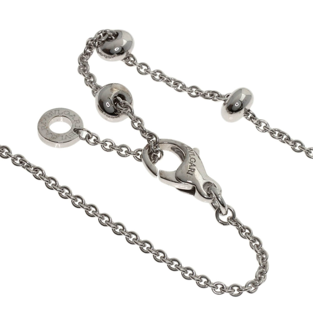 Pendant Necklace 18K White Gold