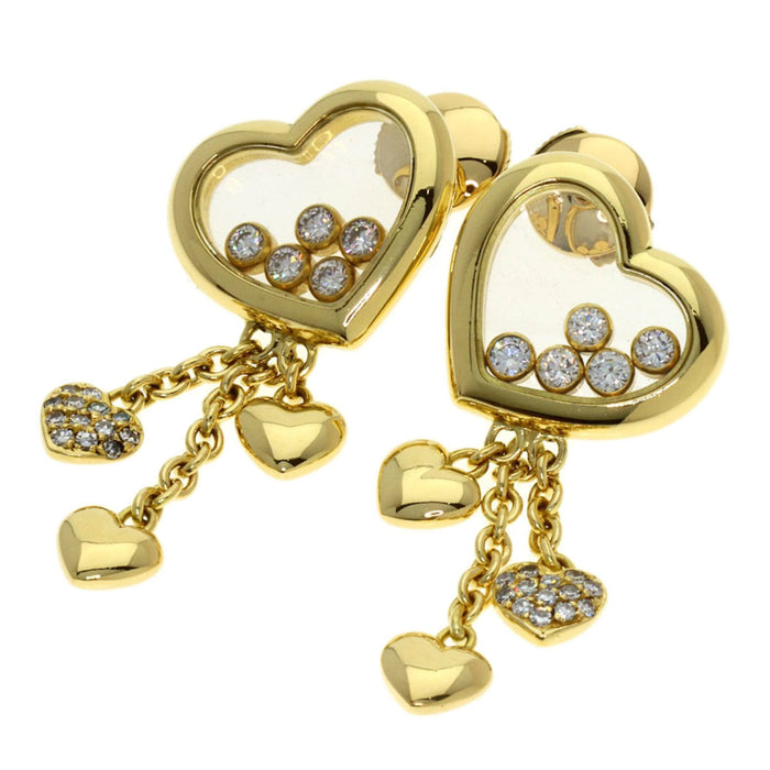 Chopard Earrings 18K Yellow Gold