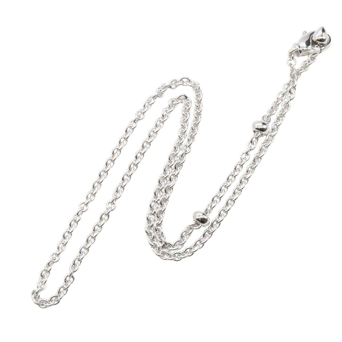 Pendant Necklace 18K White Gold