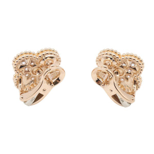 Van Cleef & Arpels Vintage Alhambra Earrings 18K Rose Gold 18K Rose Gold - view 2