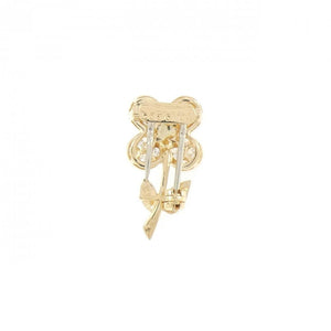 Van Cleef & Arpels Trefle Brooch 18K Yellow Gold with Diamond - view 3