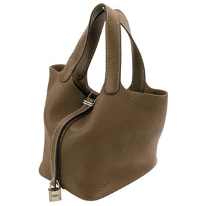 Hermes Picotin Lock Bag Clemence PM - view 6