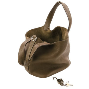 Hermes Picotin Lock Bag Clemence PM - view 7