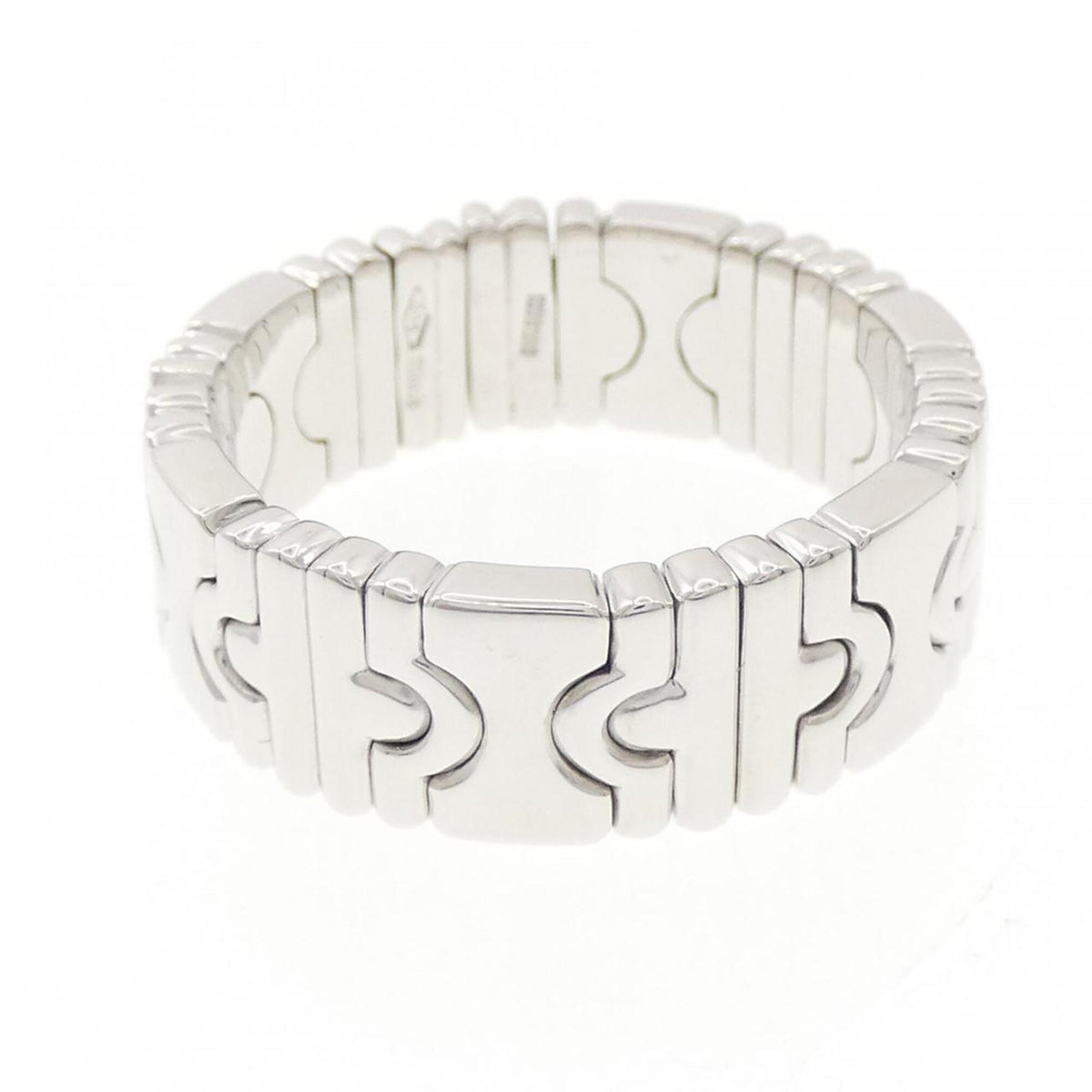 Parentesis Ring 18K White Gold