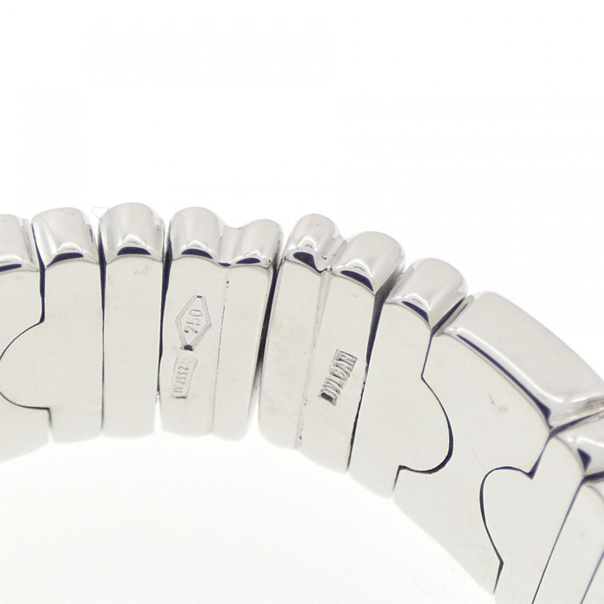 Parentesis Ring 18K White Gold