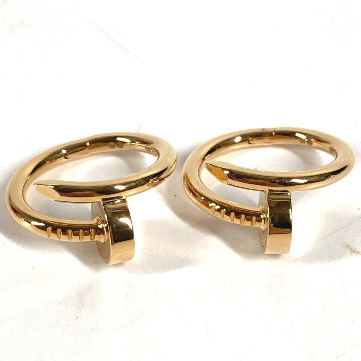 Cartier Juste un Clou Cufflinks 18K Yellow Gold Bracelet – view 2