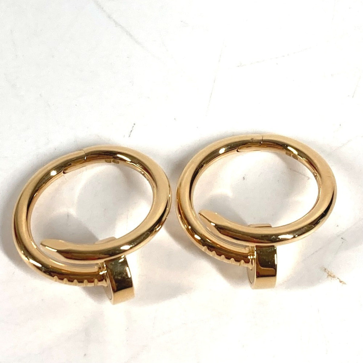 Cartier Juste un Clou Cufflinks 18K Yellow Gold Bracelet – view 3