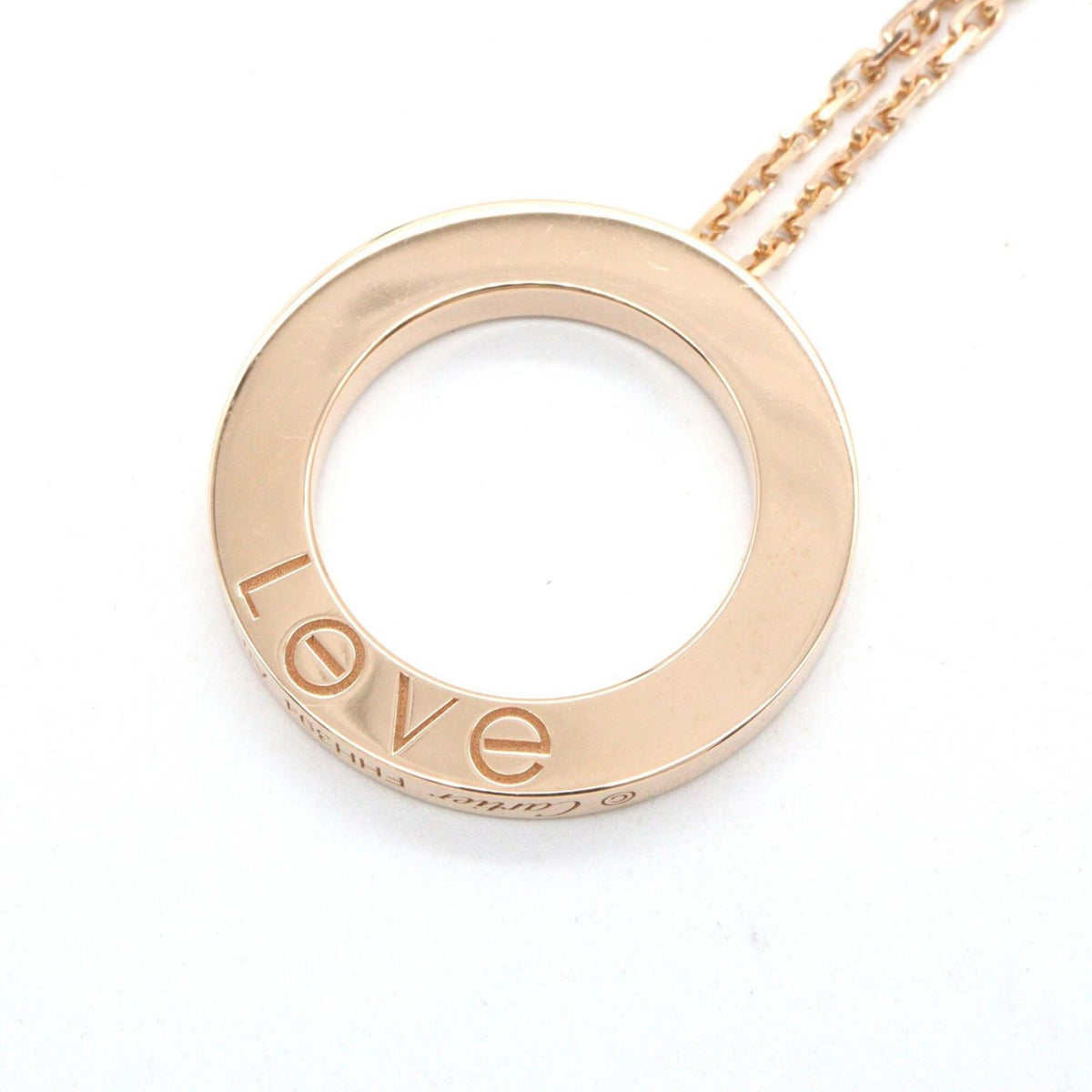 Cartier Love Pendant Necklace 18K Rose Gold with Diamond – view 4