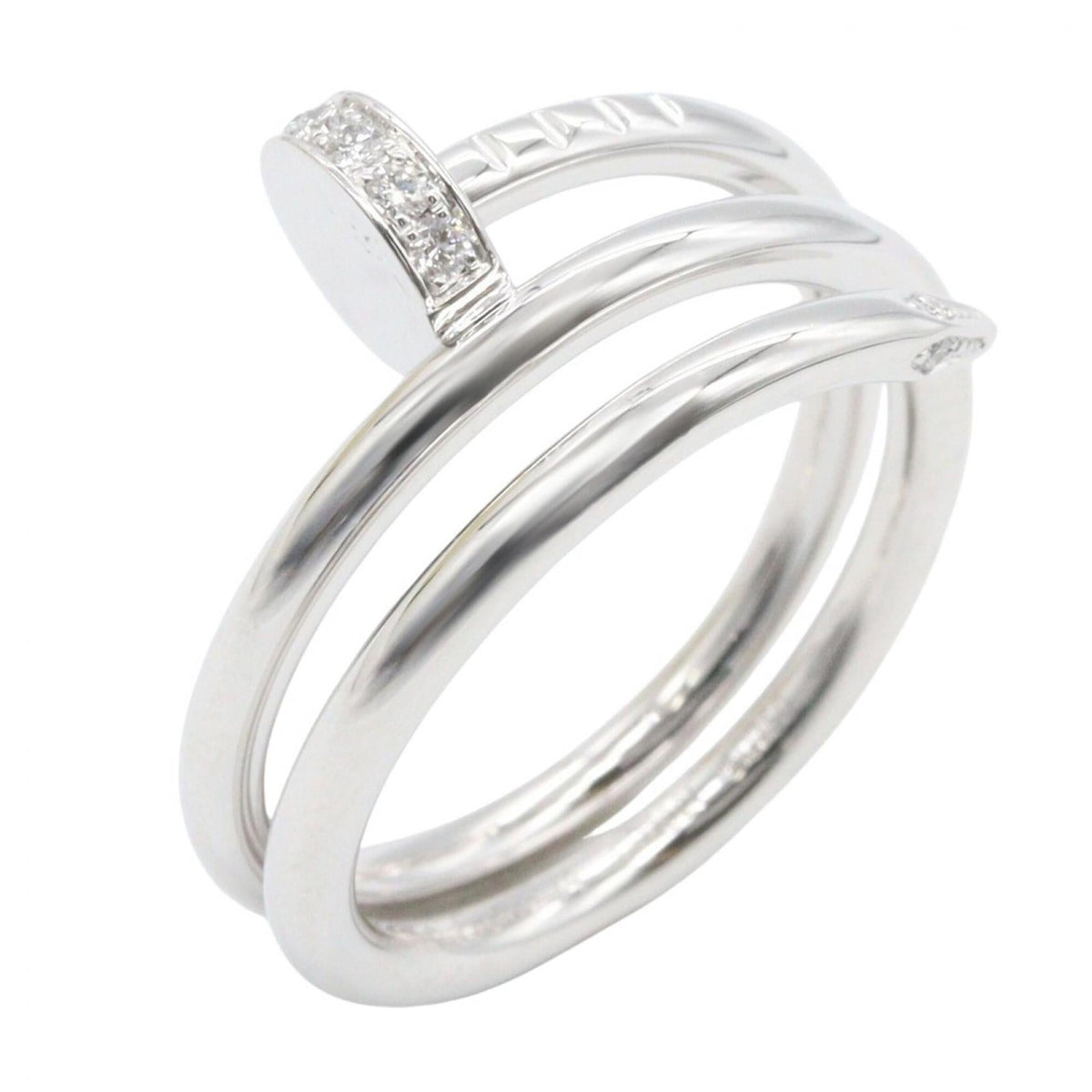 Cartier Juste un Clou Ring 18K White Gold with Diamond