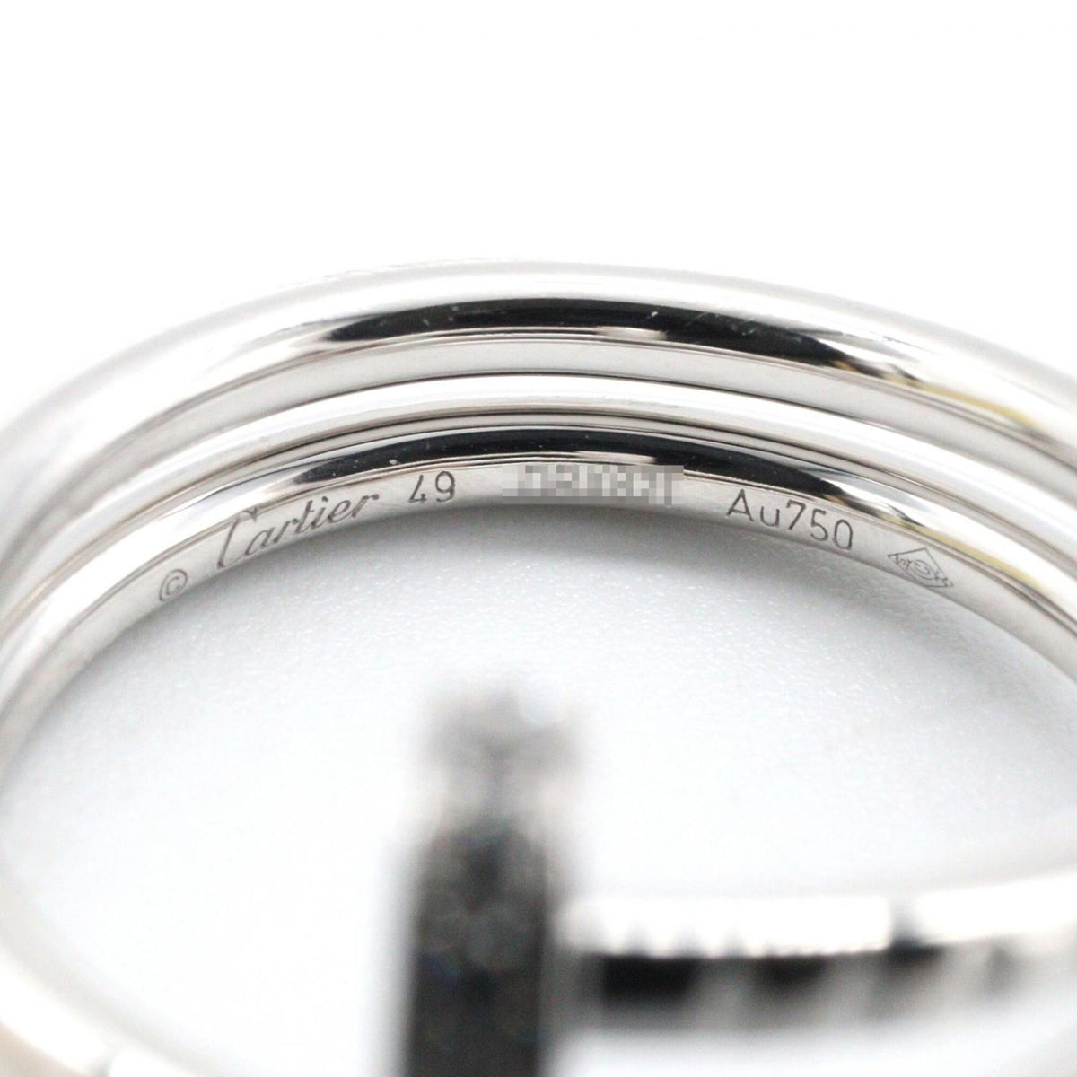 Cartier Juste un Clou Ring 18K White Gold with Diamond – view 4