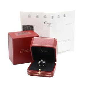 Cartier Juste un Clou Ring 18K White Gold with Diamond - view 7
