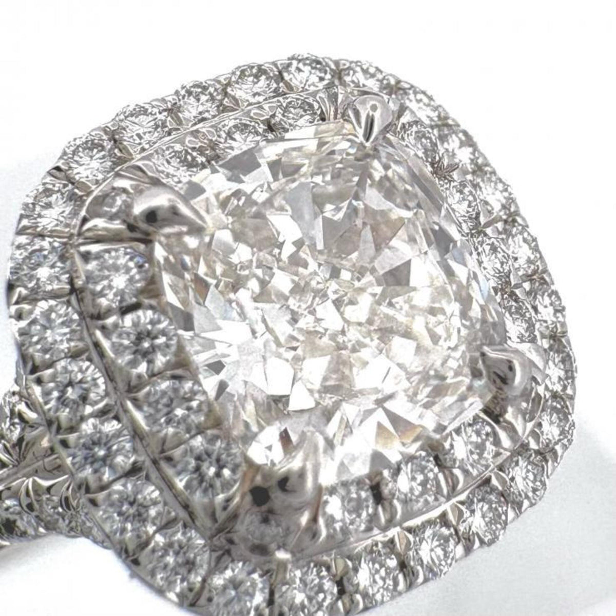 Soleste Ring Platinum with Diamonds