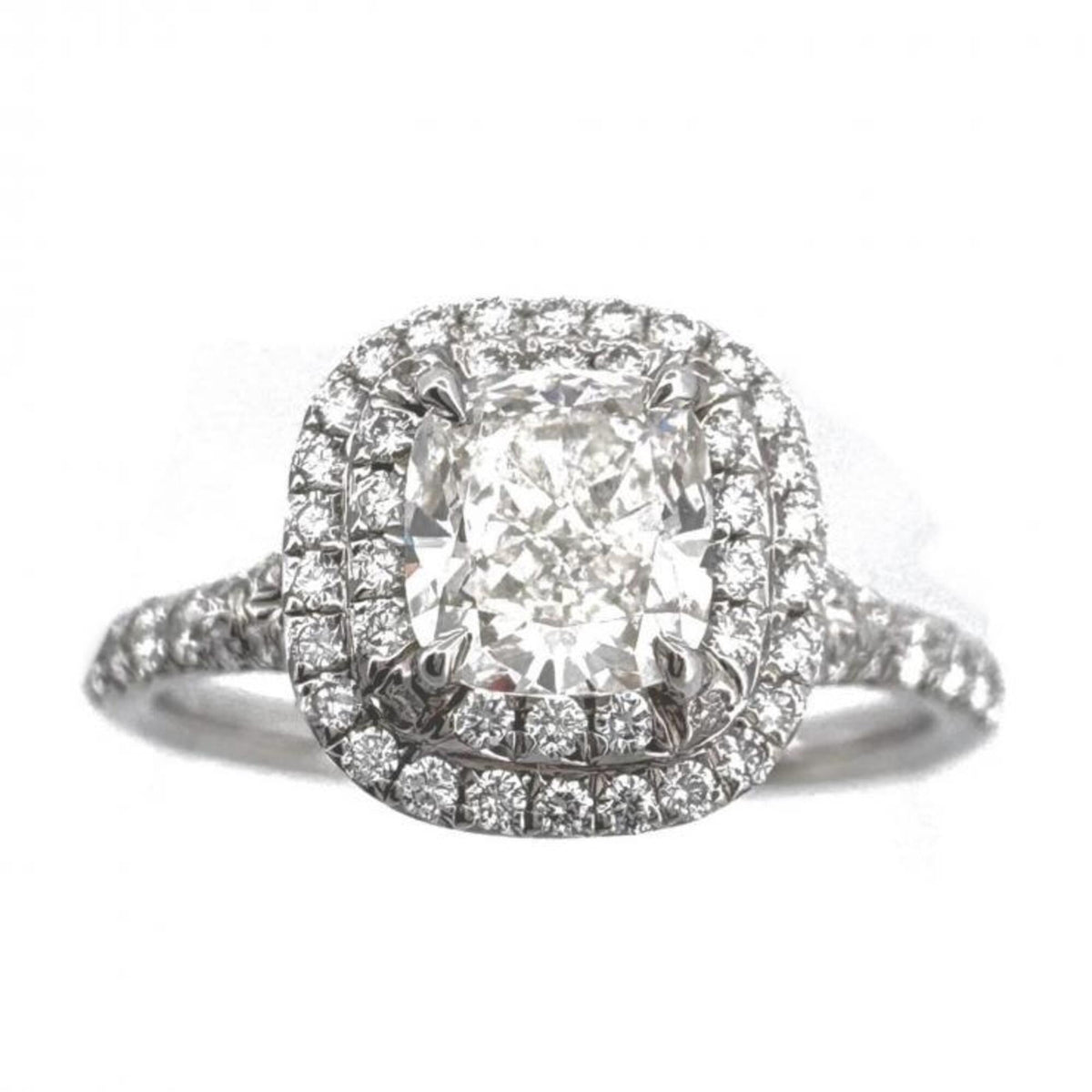 Soleste Ring Platinum with Diamonds