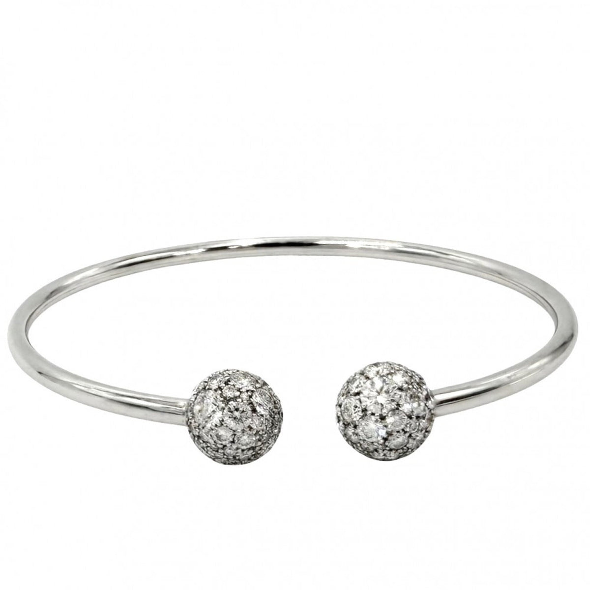 Tiffany & Co. Charm Bracelet 18K White Gold with Diamond
