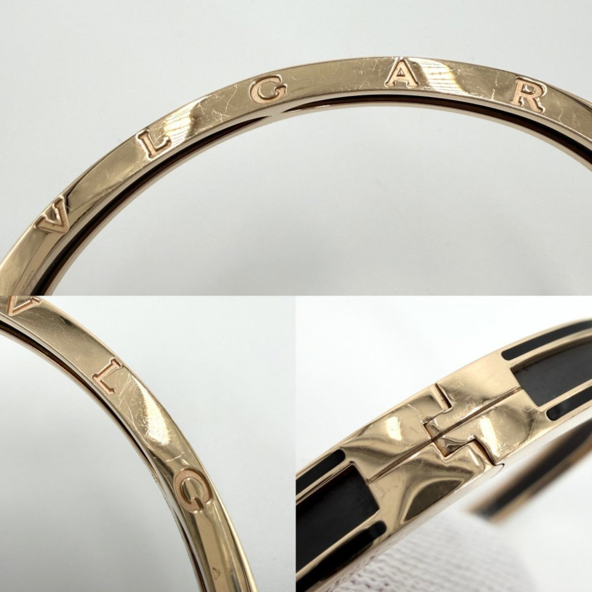 Bracelet Ceramic and 18K Rose Gold