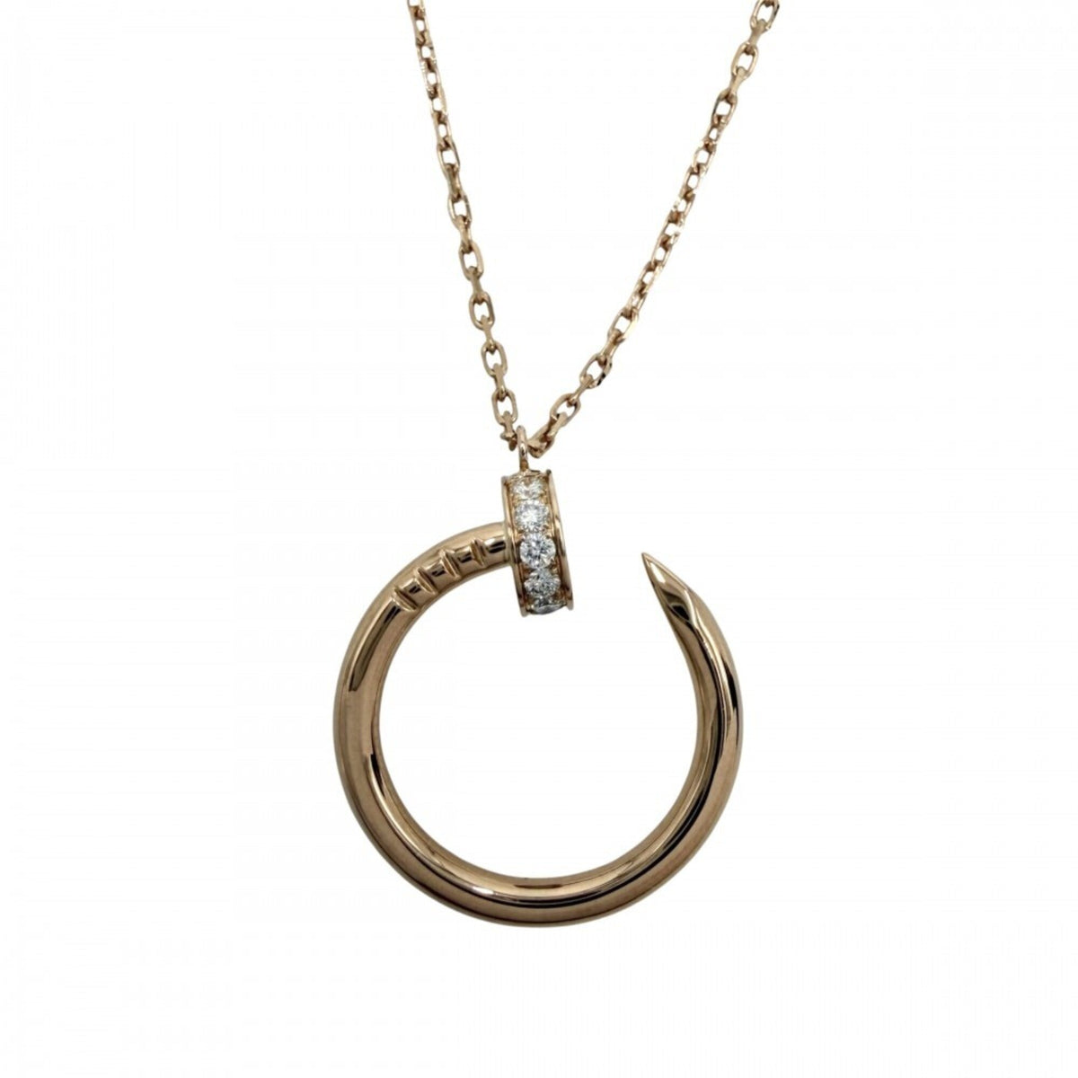 Cartier Juste un Clou Pendant Necklace 18K Rose Gold – view 2