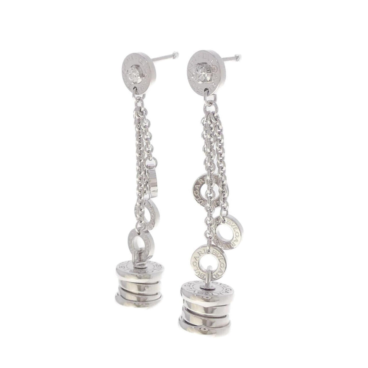 Earrings 18K White Gold
