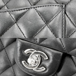 Chanel Classic Double Flap Bag Quilted Lambskin Medium - view 9