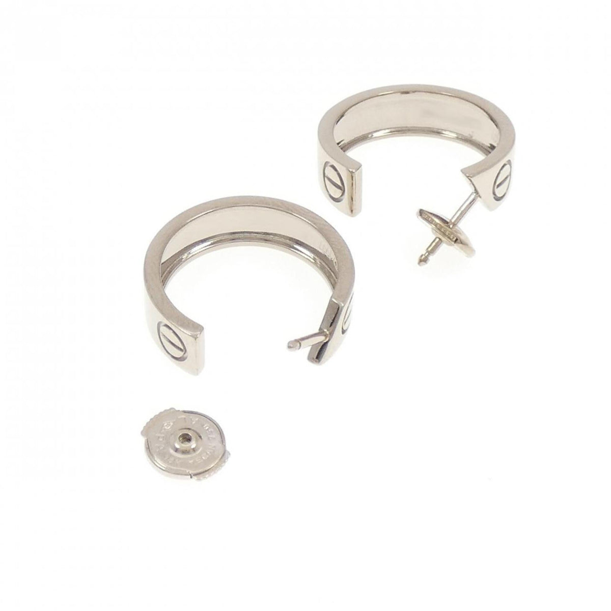 Cartier Love Stud Earrings 18K White Gold 18K White Gold – view 3