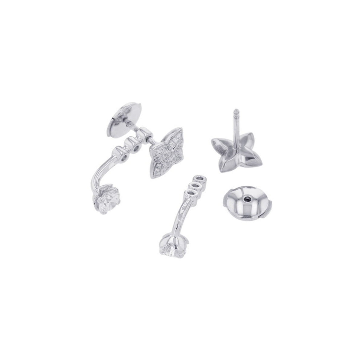 Louis Vuitton Earrings 18K White Gold – view 4