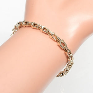 Tiffany & Co. T Narrow Bracelet 18K Rose Gold - view 3