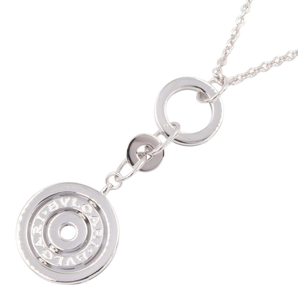 Pendant Necklace 18K White Gold