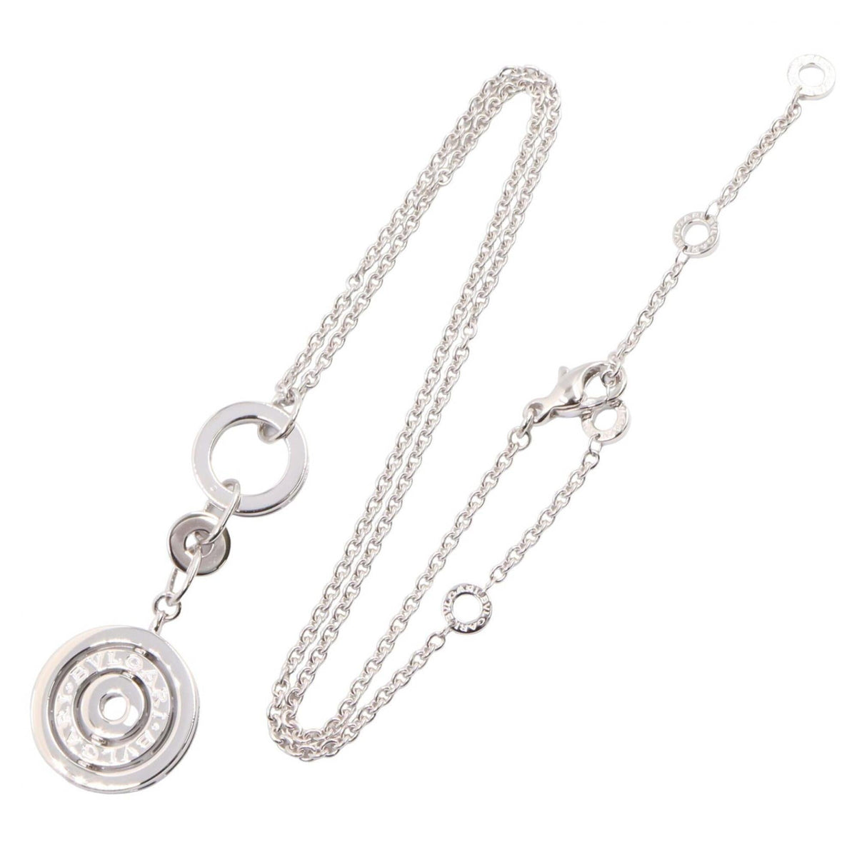 Pendant Necklace 18K White Gold