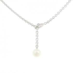 Cartier Pendant Necklace 18K White Gold with Diamond and Freshwater Pearl - view 1