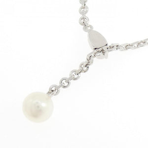 Cartier Pendant Necklace 18K White Gold with Diamond and Freshwater Pearl - view 4
