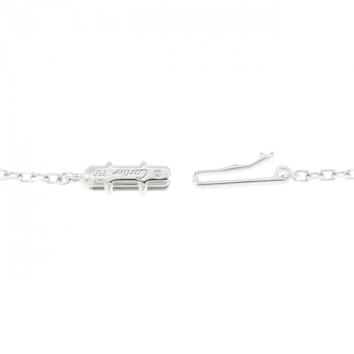 Cartier C Heart Pendant Necklace 18K White Gold – view 5