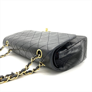 Chanel Vintage Classic Double Flap Bag Quilted Lambskin Medium - view 3