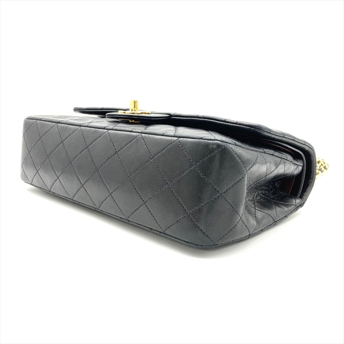 Vintage Classic Double Flap Bag Quilted Lambskin Medium