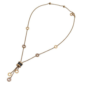 Bvlgari Pendant Necklace Ceramic and 18K Rose Gold - view 3