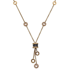 Bvlgari Pendant Necklace Ceramic and 18K Rose Gold - view 5
