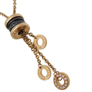 Bvlgari Pendant Necklace Ceramic and 18K Rose Gold - view 8