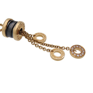 Bvlgari Pendant Necklace Ceramic and 18K Rose Gold - view 9