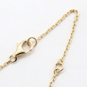 Van Cleef & Arpels Vintage Alhambra Pendant Necklace 18K Yellow Gold and Malachite - view 4