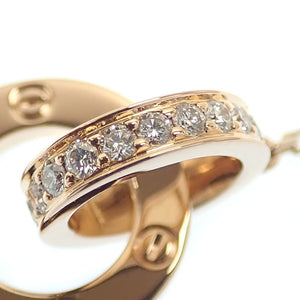Cartier Love Pendant Necklace 18K Rose Gold with Diamond - view 3