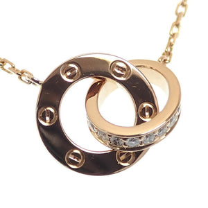 Cartier Love Pendant Necklace 18K Rose Gold with Diamond - view 4