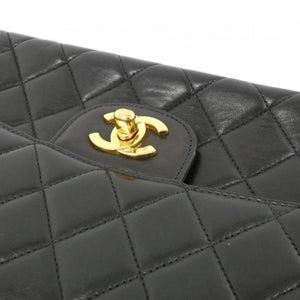 Chanel Vintage Classic Double Flap Bag Quilted Lambskin Small - view 6