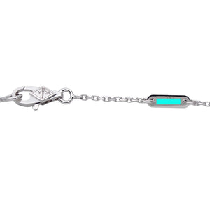 Van Cleef & Arpels Sweet Alhambra Pendant Necklace 18K White Gold - view 6