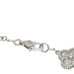 Van Cleef & Arpels Sweet Alhambra Bracelet 18K White Gold - view 3