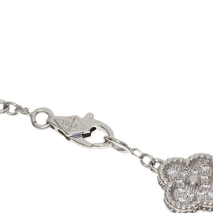 Van Cleef & Arpels Sweet Alhambra Bracelet 18K White Gold - view 4