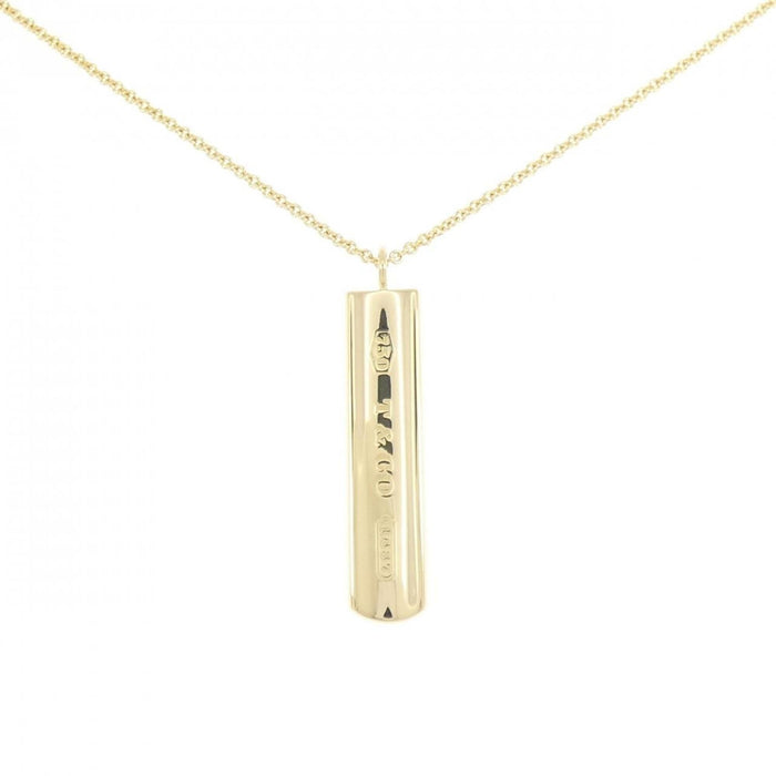 Tiffany & Co. 1837 Pendant Necklace 18K Yellow Gold