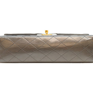 Chanel Vintage Classic Double Flap Bag Quilted Lambskin Medium - view 5