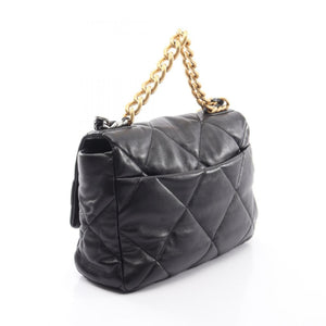 Chanel 19 Flap Bag Quilted Goatskin Large - view 2